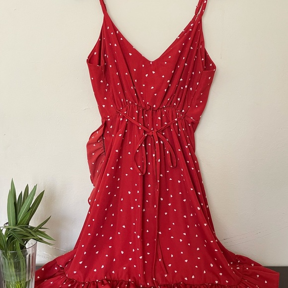 Mini dress red very cute used 90% - Picture 2 of 2